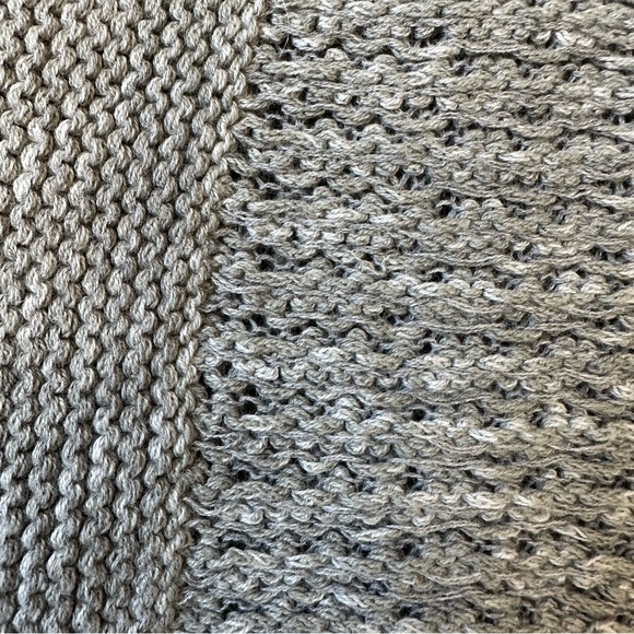 Eileen Fisher Open Front Gray Cotton Cardigan Sz 3X - Picture 8 of 11